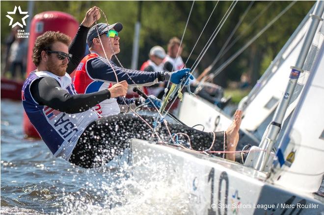 Final day action in Hamburg - 2016 SSL City Grand Slam ©  Marc Rouiller / Star Sailors League